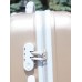 Чемодан Ananda пластиковый APL-833 Шампань (S+)