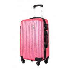 Чемодан со съемными колесами L’case Krabi-22 Розовый (M)