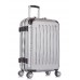 Чемодан на защелках L’case Roma Серебро (XL)