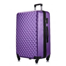 Чемодан с расширением L’case Phatthaya-28 Фиолетовый (XL)