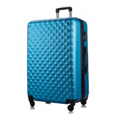 Чемодан с расширением L’case Phatthaya-28 Синий (XL)