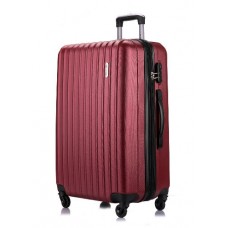Чемодан с расширением L’case Krabi-26 Бордовый (L)