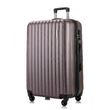 Чемодан с расширением L’case Krabi-26 Кофейный (L)