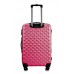 Чемодан с расширением L’case Phatthaya-28 Розовый (XL)