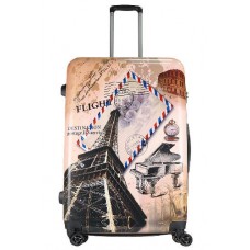 Чемодан из поликарбоната Luyida Paris-74 (L)