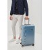 Чемодан SunVoyage Elit SV038-AC067 Серебро/Синий (M+)