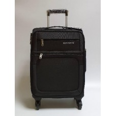 Чемодан Mironpan М88057 черный ручная кладь (S)