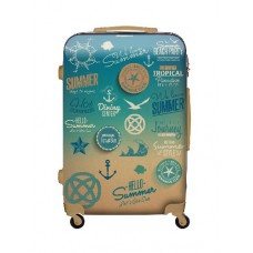 Чемодан SunVoyage Штампы Морские M